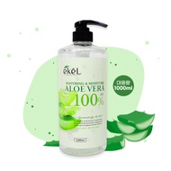 EKEL Aloe Vera 100% Soothing Gel Moisture Infused 1000ml Moisturizer
