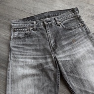 LEVI’S 505 DENIM JEANS JAPAN VINTAGE REPRO CLASSIC WASHED FADED Y2K LEVIS LVC 日版 洗水 貓鬚 牛仔 牛仔褲