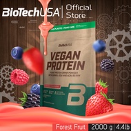 BioTechUSA Vegan Protein  วีแกนโปรตีน 2000g-รสฟอเรสท์ ฟรุ๊ต (โปรตีนถั่ว,โปรตีนข้าว, โปรตีนพืช โปรตีน