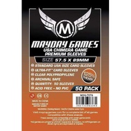 Premium Card Sleeves 57.5x89 mm - Premium Chimera - Board Game - Mayday