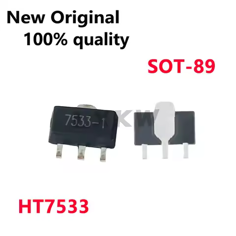 50-100/PCS New Original HT7533 HT7533-1 SOT89 3.3V0.1A low-voltage differential linear regulator In 