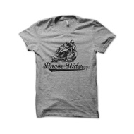 Men T Shirt gray t-shirt racer rider tshirts men T-Shirt
