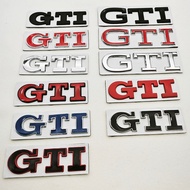 3D High-Quality Chrome Metal Logo GTI Emblem Car Trunk Sticker Badge For VW Golf 8/Polo/Jetta/Tiguan
