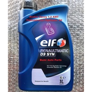 ELF Renaultmatic D3 SYN Automatic Transmission Oil AMT  (1 Liter) Renault Proton Savvy