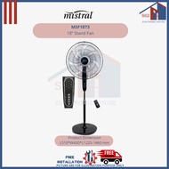 Mistral MSF1873R 18” Stand Fan with Remote Control