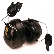Optitime attachable h7p3e earmuff, helmet clip-on ear protector
