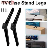 JONYS TV Stand Base Mount, With Screws Universal TV Base Stand Legs,  Black TV Stand Leg Base Bracke