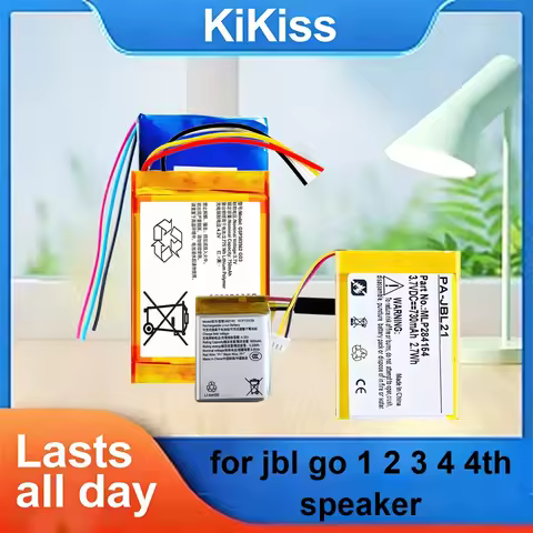 Battery Long Lasting GO4 ( 693140 ) GO3 GO2 MLP284154 730-900mAh For Jbl GO 1 2 3 4 4TH Speaker