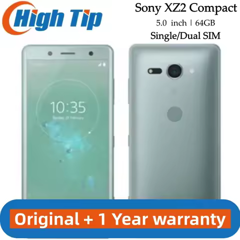 Original Unlocked Sony Xperia XZ2 Compact S0-05K H8314 H8324 Single/Dual SIM 5.0" Fingerprint 64GB M