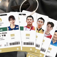 Zhitian Qianyang Badminton Pendant Athlete Li Zijia Contest Card School Bag Shoulder Bag All-Match L