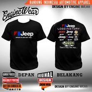 Kaos Jeep Tshirt Polo Shirt Offroad 4x4 4wd Wrangler Rubicon Jk Willys Cj7 Automotive Jeep Lg