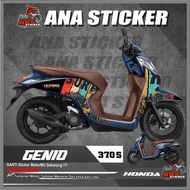 HONDA 3705 Variation Sticker GENIO List CALIFORNIAHONDA