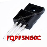 10PCS FQPF5N60C 5N60C TO 220F 5N60 TO220 MOS FET tr new original
