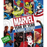 Bought Me Back ! [หนังสือ] Marvel Year By Year A Visual History New Edition dc super hero superhero 