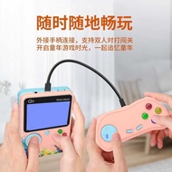 Q5 Handheld Game Console Tetris Mini Nostalgic Handheld 5 Games Two-Player Classic Game