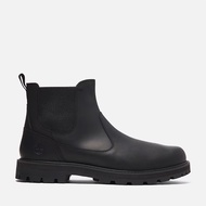TIMBERLAND Men's Britton Road Chelsea Boot  Color: Black Full-Grain  Style A6A4WW02
