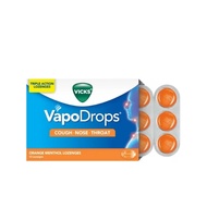 [EXP: 02/2026] Vicks Vapo Drops Orange 12's (for cough nose throat) CLEARANCE