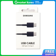 Samsung | (Black) Boxed Genuine USB C to C Charging Cable 25W Ep-Da705