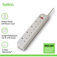 Belkin 4-Socket Surge Protector F9E410SA2M