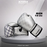 KYENA นวมเวลโก้ PU สีเงิน "K STAR"