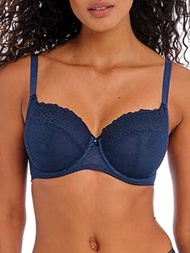 Women's Catwalk Underwire Side Support Bra, Midnight, 34FF