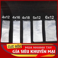 Short and long plastic yogurt bags of all sizes 1kg (4x12 4x16 4x18 5x12 6x12cm) Minh Hieu Store