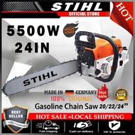 Honda Chainsaw Portable Original Gasoline Orange 24 Inches Portable Chainsaw 78CC Chain Saw Chainsaw