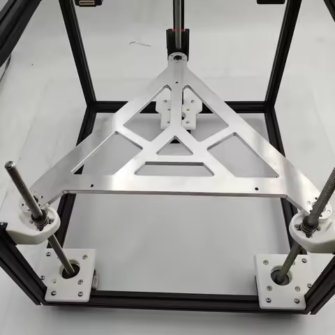 Upgrade Kit Salad Fork 180 3D Printer Heated Bed Frame Carriage bed Plate 6mm