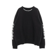 【二手】Chrome Hearts CHROME HEARTS 衛衣，領口有品牌標誌，純棉，男款，二手 B