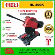 HELI HL400K 16" CUT-OFF MACHINE 4HP/415V , MESIN POTONG BESI