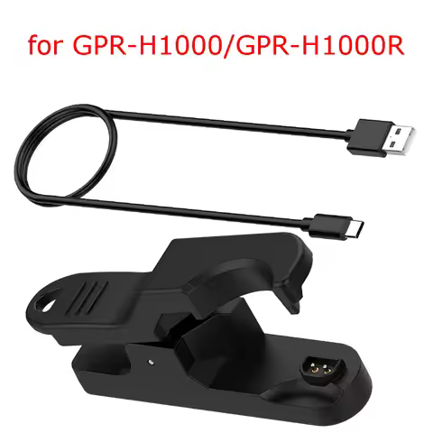 5V Charger Dock Clamp Smart Watch Charging Cable + Clip Charger Set for GPR-H1000/ GPR-H1000R Access