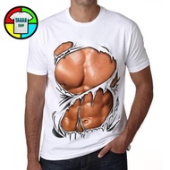 HOT T-shirt with 6-pack Body print for Men and Women - very cool shirt