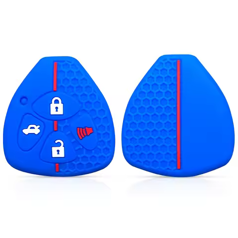 Key Case Shell for Toyota Rav4 Corolla Vitz Porte Hilux Auris Vios Camry Pardo Case for Keychain Ala
