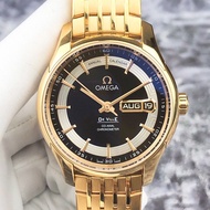 Omega Omega Omega Saucer Flying Series 431.60.41.22.13.001 Rose Gold Men's Watch Gold Belt Mechanica