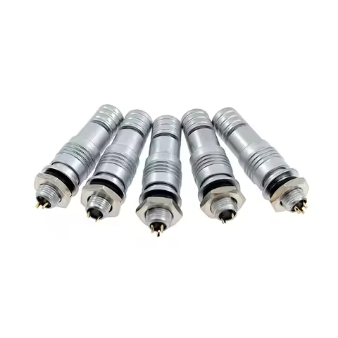 XS6 Mini Plug Socket 2Pin 3Pin 4Pin 5Pin 6mm Quick Plug Connector Push-Pull Connectors Small