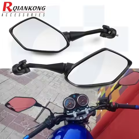 Moto Racing Motorcycle Mirrors Sport Bike Rear View Mirror For Honda CB919 CBF1000 CBF 1000 A CBF600