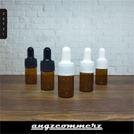 Amber Glass Pipette Dropper Bottle Pipette Dropper White Cap Serum Bottle