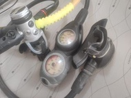 Scuba Diving Set Scubapro Glide 500 BCD with Regulator