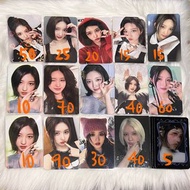 IVE 小卡 特典 Yujin Gaeul Rei Wonyoung Liz Leeso 秋天 李瑞 After Like Love Dive Eleven I am Season’s Greetin
