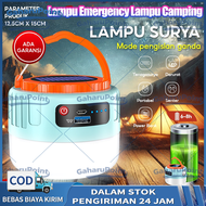 COD Lampu Emergency Lampu Camping Lampu Emergency Solar Tahan Lama LED Gantung Portable Tenaga Surya