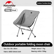 FEYUJ Naturehike เก้าอี้ L04ทรงดวงจันทร์พับได้พกพาได้รับอัลลอยอลูมิเนียมอัลตราไลท์150กก. ที่นั่งริมช
