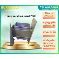 Eurogold EA300 built-in single trash can