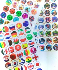 terlaris Mainan anak tajos/tazos besi tebal isi 40 pcs lembaran #