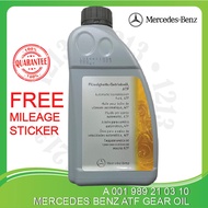 ORIGINAL MERCEDES AUTO OIL 1L W202 W203 W204 W210 W212 R171 ATF GEAR 5 SPEED A001 989210310 GEARBOX