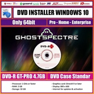 DVD WIN 10 GHOST SPECTRE SUPERLITE COMPACT INSTALLER BOOTABLE 64BIT