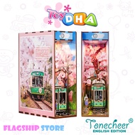 Tonecheer DIY Book Nook Sakura's Travel Puzzles (TQ119) DIY Miniature Dollhouse