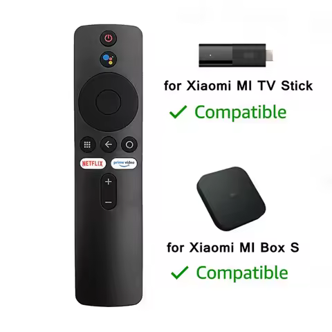 Remote Control For Xiaomi Mi TV Stick MI Box 4S 4K HD Replacement Remote For Xiaomi Smart TV Stick E