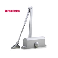 【100 years service life】Adjustable Closers Aluminum Auto Door Closer Automatic 180 Auto Close Door