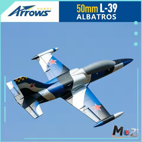 Blue Arrow 50mm L39 Entry-Level Ducted Jet Aircraft Remote Control Assembly Fixed Wing Model Hand Th
