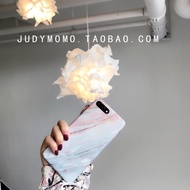 极简大理石纹面复古6s/iphone8手机壳7plus软壳保护套6plus防摔壳